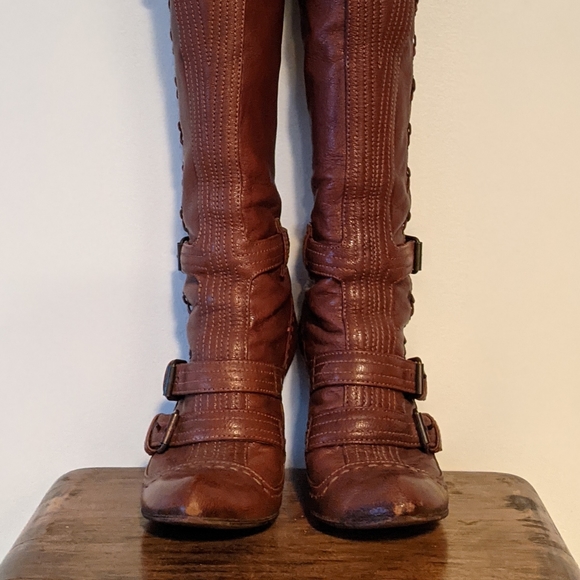 Alexander McQueen knee high boots - Picture 4 of 8